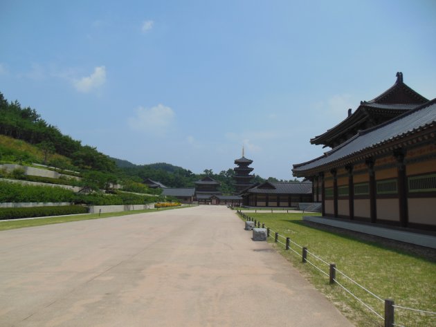 陵寺方面の風景